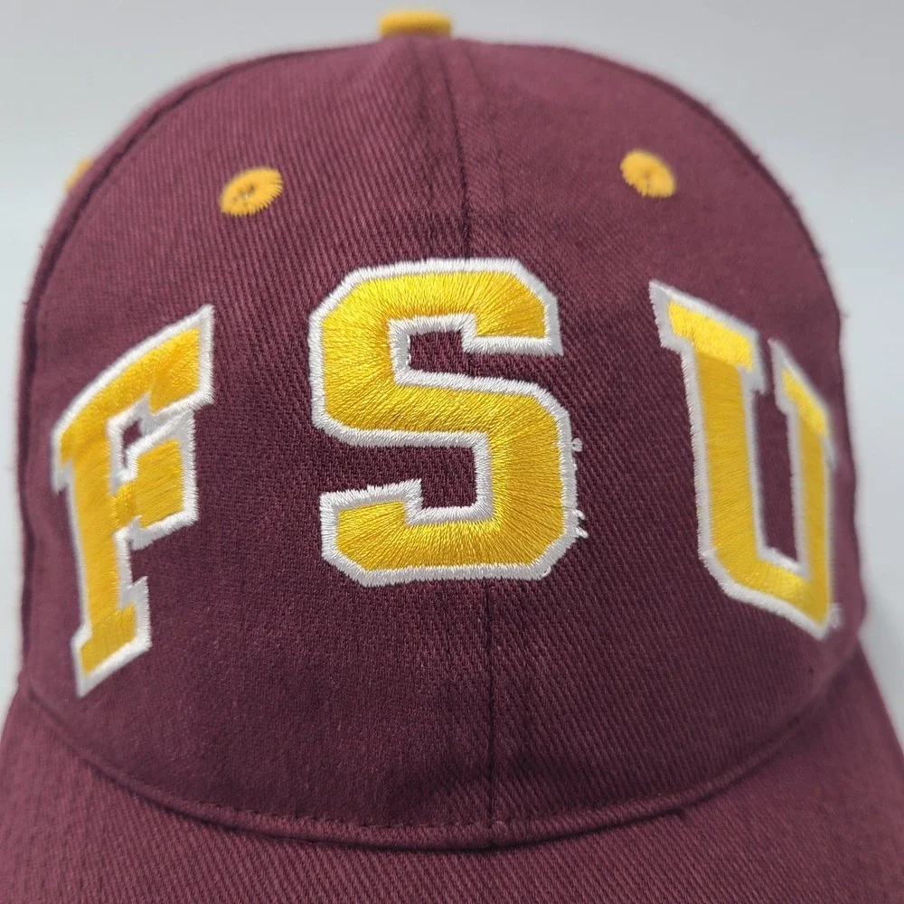 Florida‎ State Seminoles Hat Adjustable Synergism Red Yellow NCAA FSU Noles Men